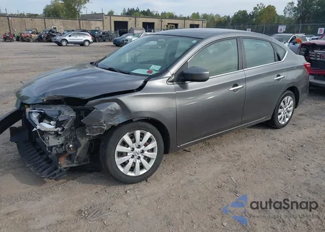 2019 Nissan Sentra S z USA, uszkodzony, nr VIN 3N1AB7AP3KY359244